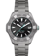 Aquaracer Professional 200 Solargraph | 40mm, Titanium, Black Dial, Men's Watch