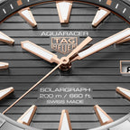 Aquaracer Professional 200 Solargraph | 40mm, Titanium, Grey Dial, Men's Watch