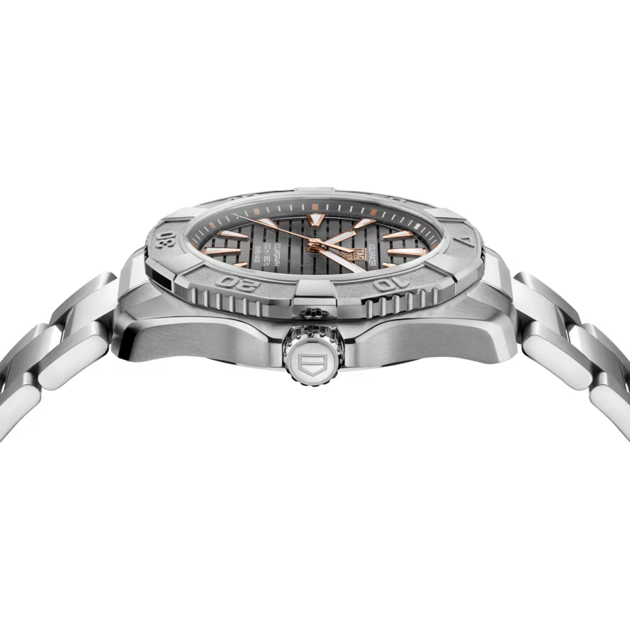 Aquaracer Professional 200 Solargraph | 40mm, Titanium, Grey Dial, Men's Watch