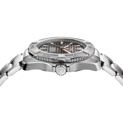 Aquaracer Professional 200 Solargraph | 40mm, Titanium, Grey Dial, Men's Watch