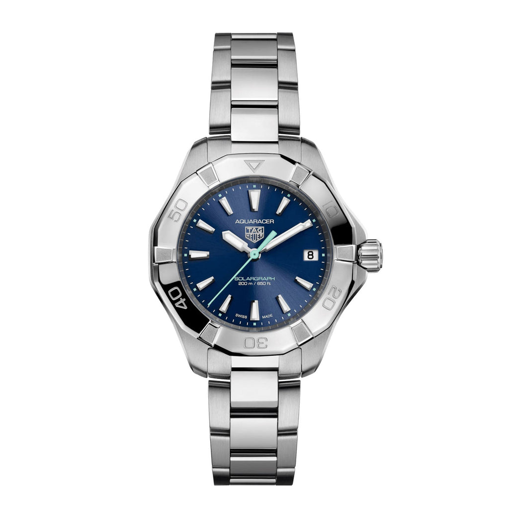 TAG Heuer Aquaracer Professional 200 Solargraph Ladies Blue Watch