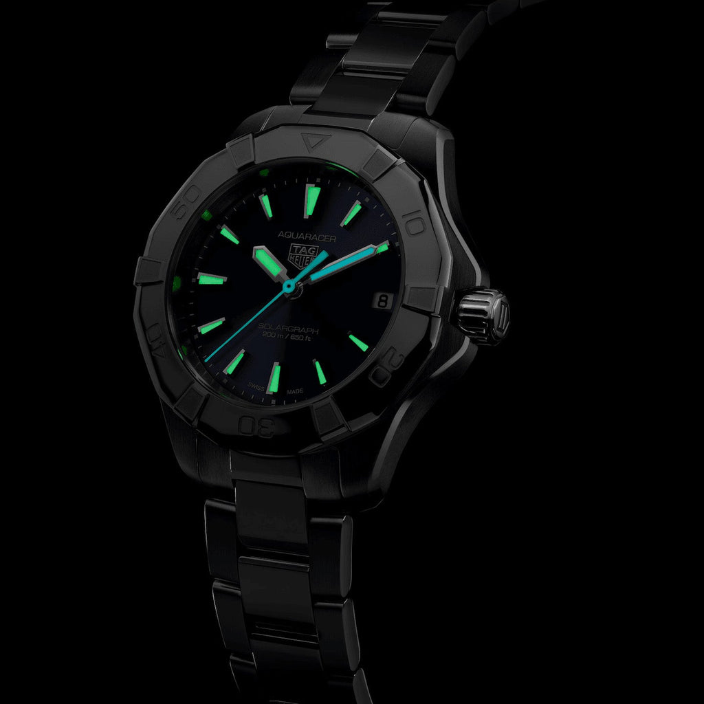 TAG Heuer Aquaracer Professional 200 Solargraph Ladies Blue Watch