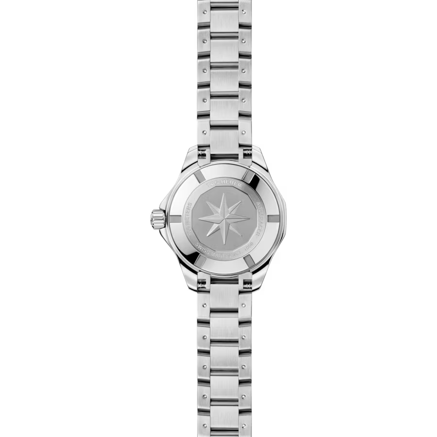Aquaracer Professional 100 Solargraph | 28mm, Steel, Blue Dial, Womens Watch