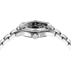 Aquaracer Professional 100 Solargraph | 28mm, Steel, Black Dial, Womens Watch