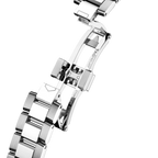Aquaracer Professional 100 Solargraph | 28mm, Steel, Mother-of-pearl Dial, Diamond Bezel, Womens Watch