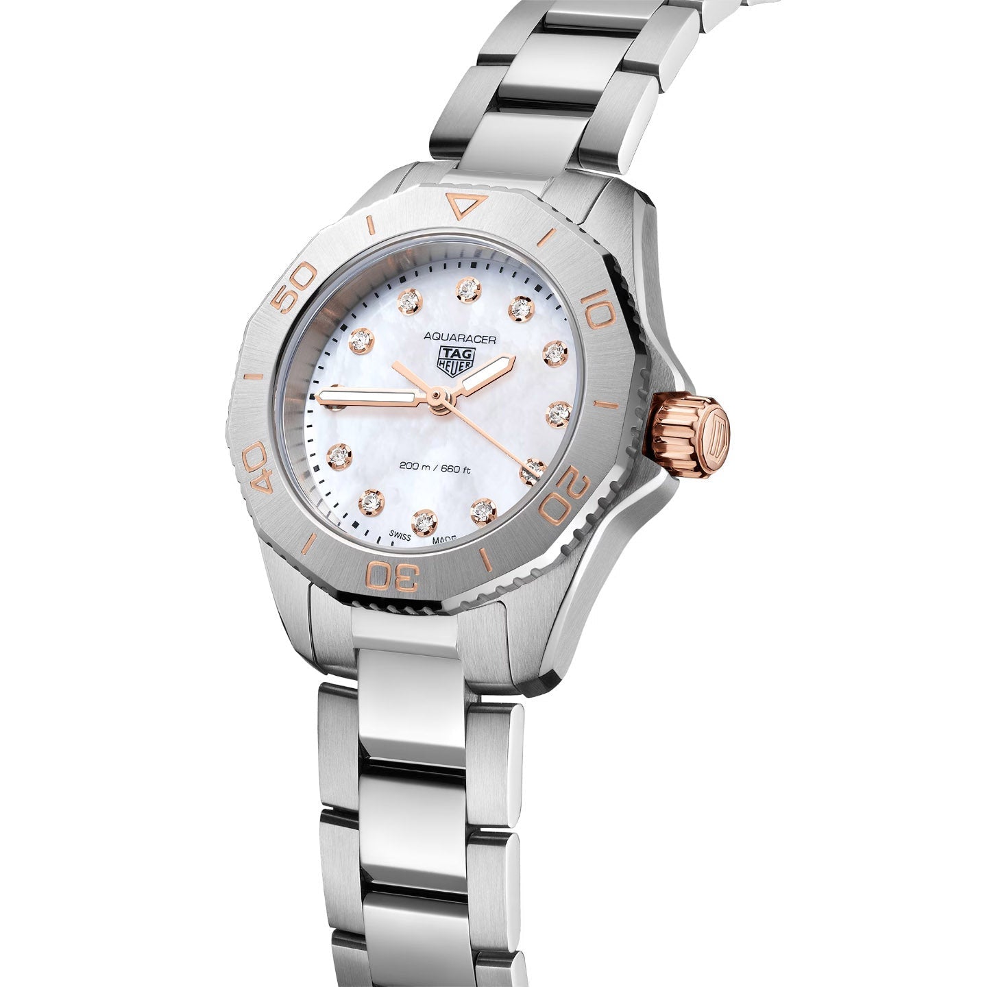 TAG Heuer Aquaracer Ladies Diamond White Quartz Watch