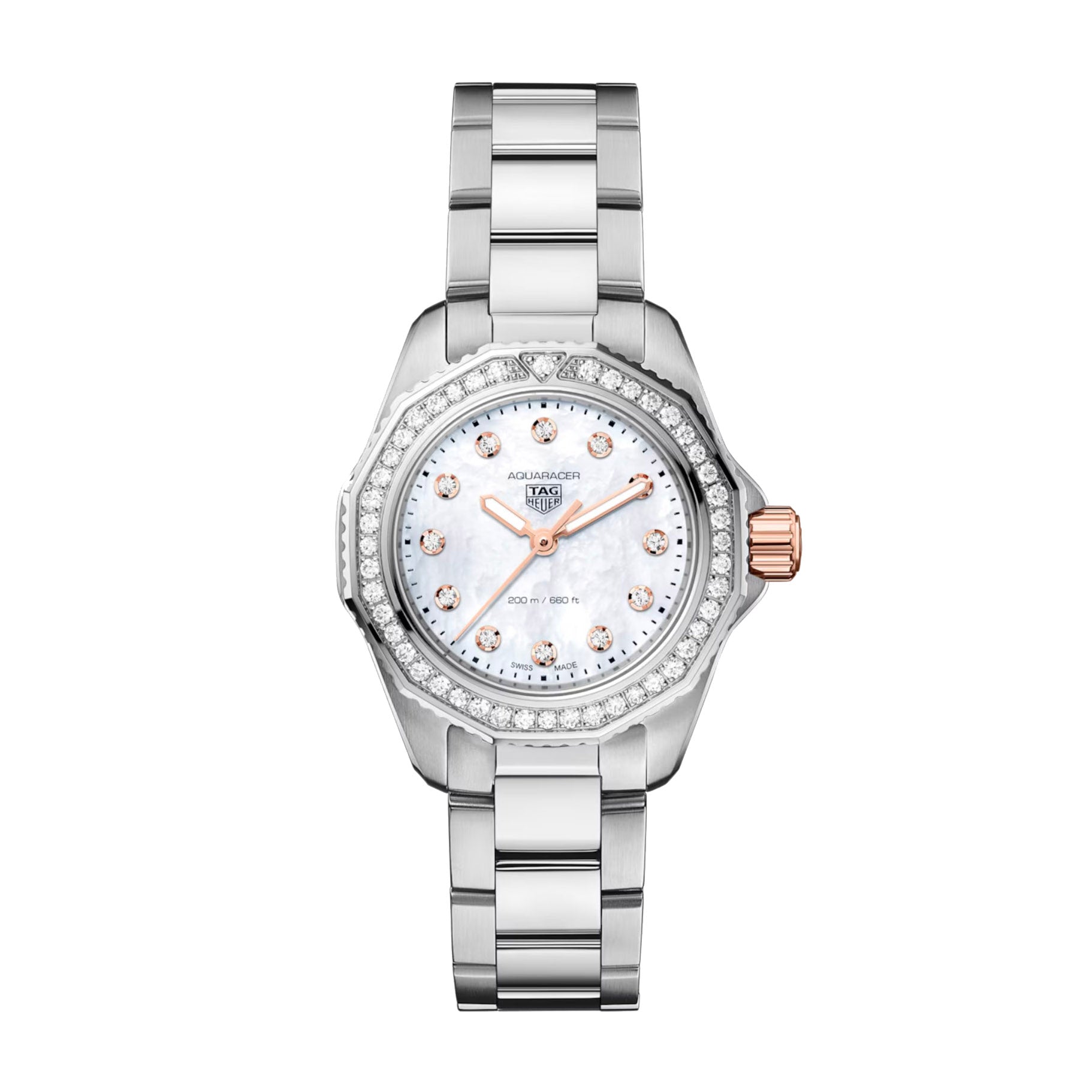 TAG Heuer Aquaracer Ladies Diamond White Quartz Watch
