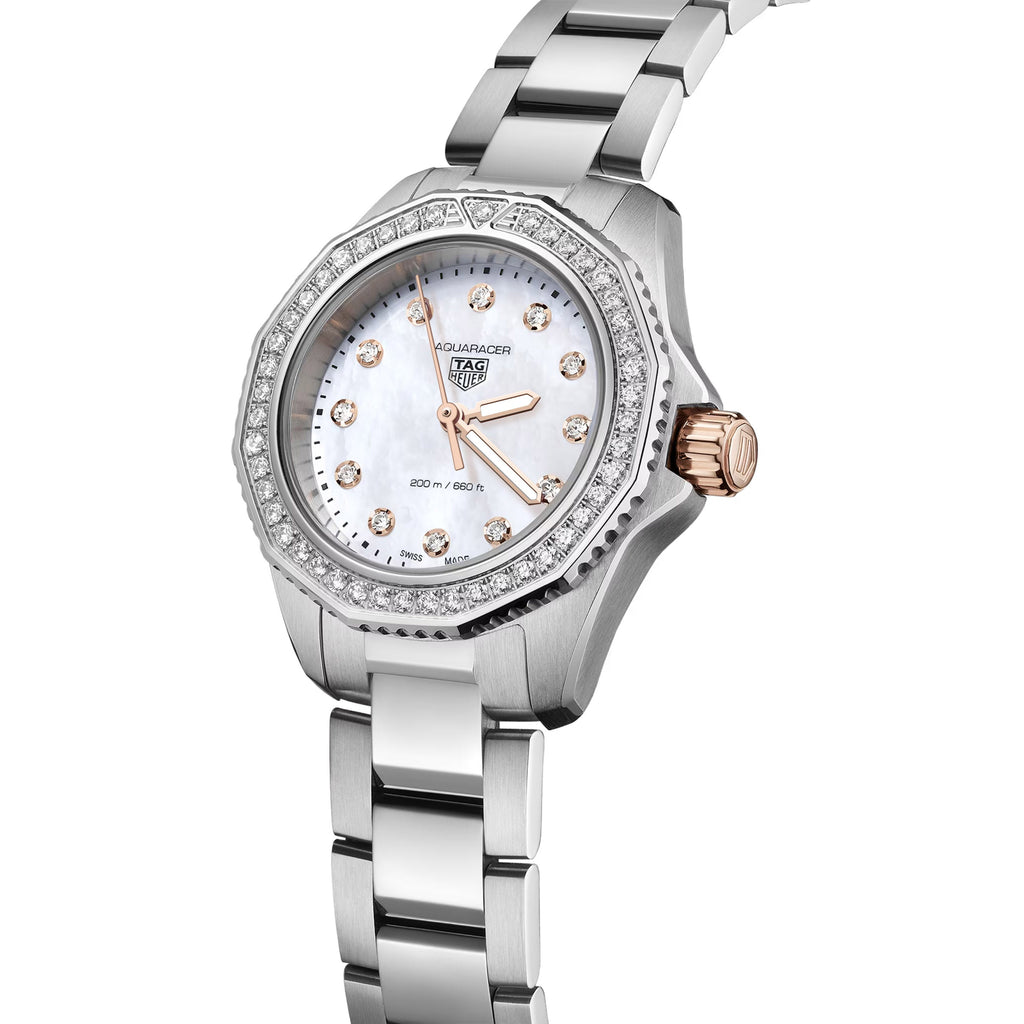 TAG Heuer Aquaracer Ladies Diamond White Quartz Watch