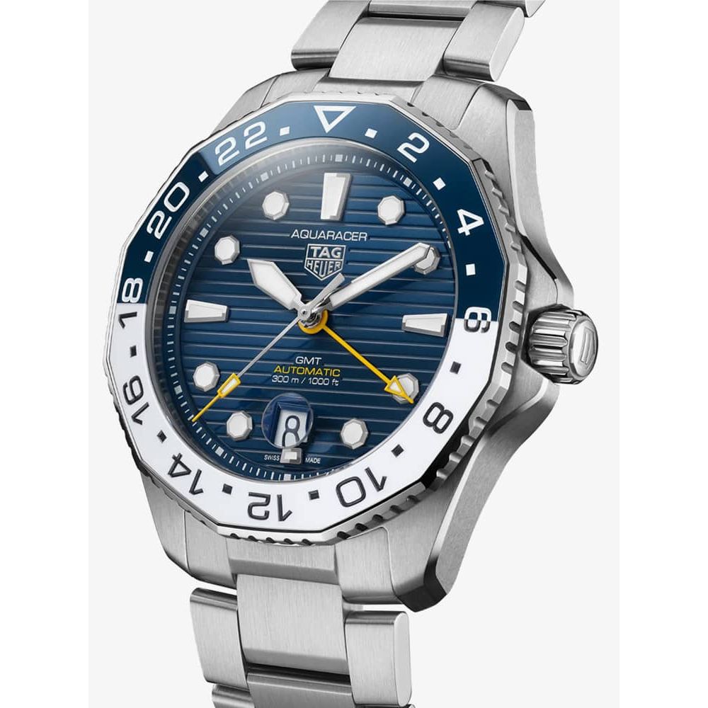 Tag Heuer Aquaracer Professional 300 GMT Men's Blue Watch