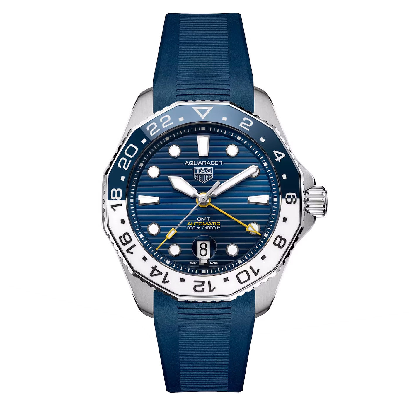 Tag Heuer Aquaracer Professional 300 GMT Men's Blue Watch