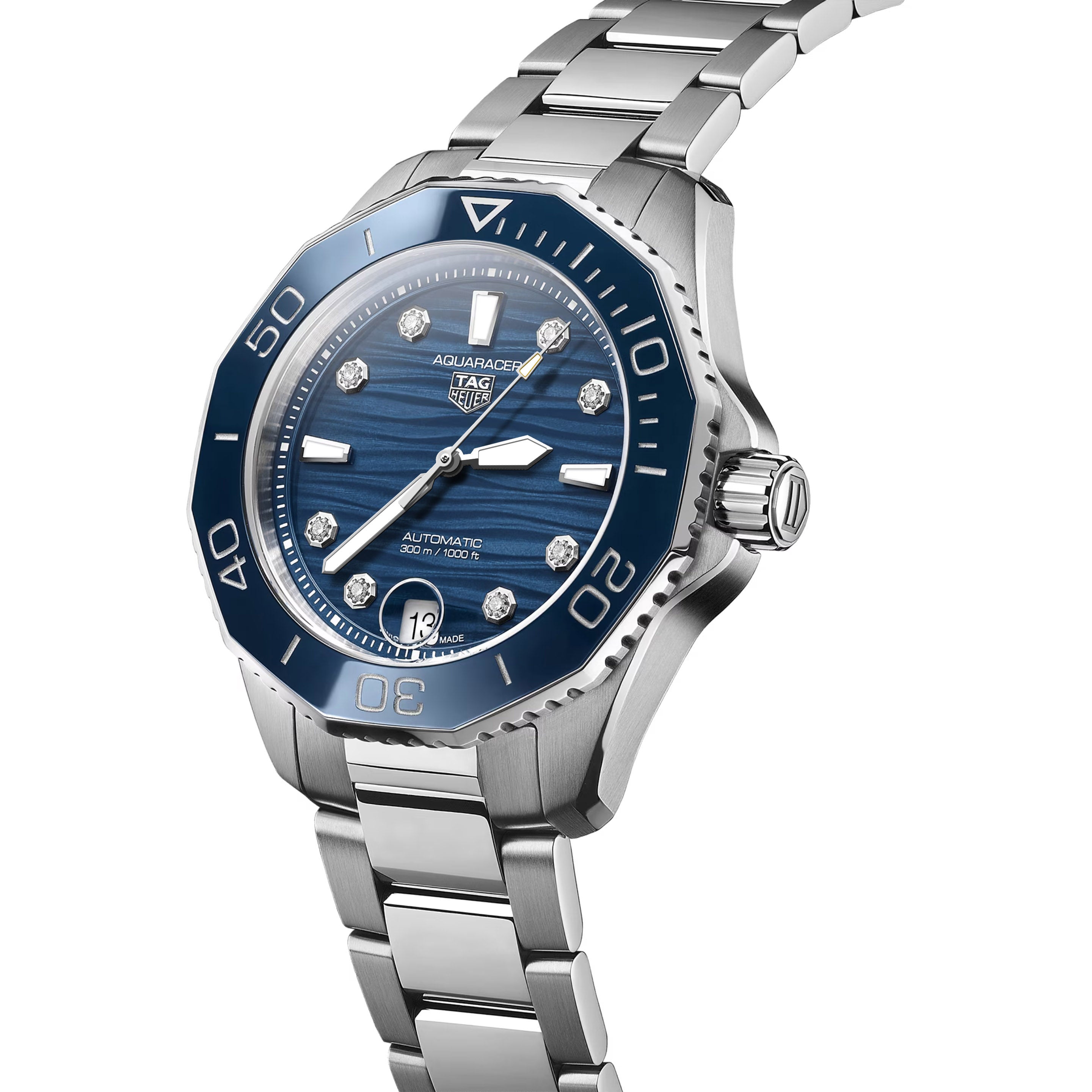 TAG Heuer Aquaracer Professional 300 Ladies Blue Automatic Watch