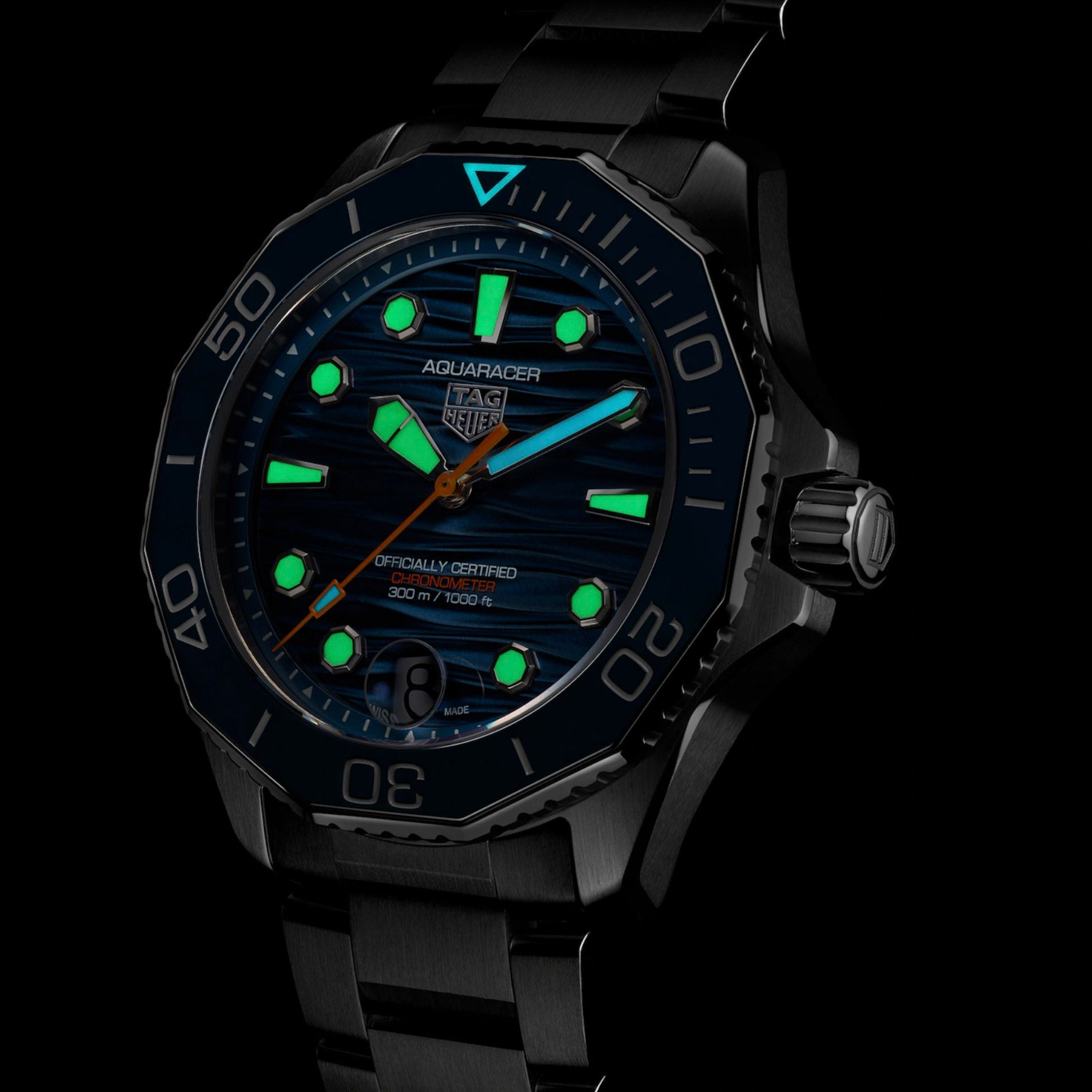 TAG Heuer Aquaracer Professional 300 Date Men’s Blue Automatic Watch
