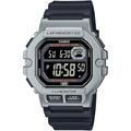 Casio Digital Watch Black Silver