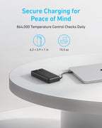 Anker Power Bank (20K, 87W, Built-In USB-C Cable) | Customizable