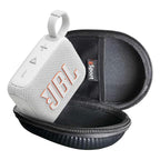 JBL Go 4 Ultra Portable Bluetooth Speaker Bundle with gSport Case (White)