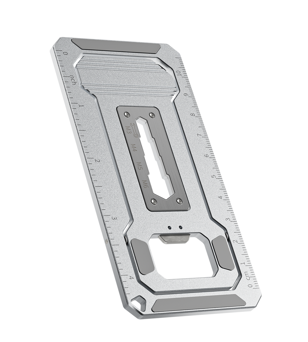 KUXIU X101 Multi-Functional Portable Aluminum Phone Stand – Sliver