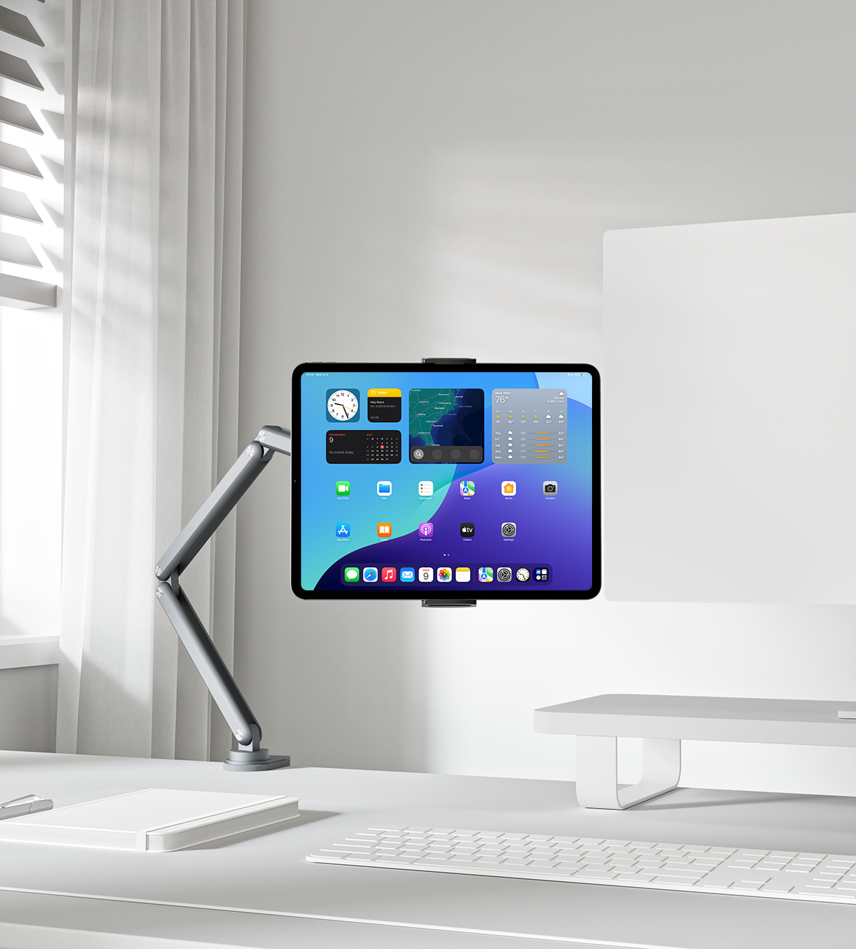 KUXIU X36 Flexible Clamp Tablet Stand