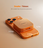 KUXIU X40 Turbo Qi2.2 Certified 25W 3-in-1 MagSafe Foldable Wireless Charging Stand  - Cosmic Orange