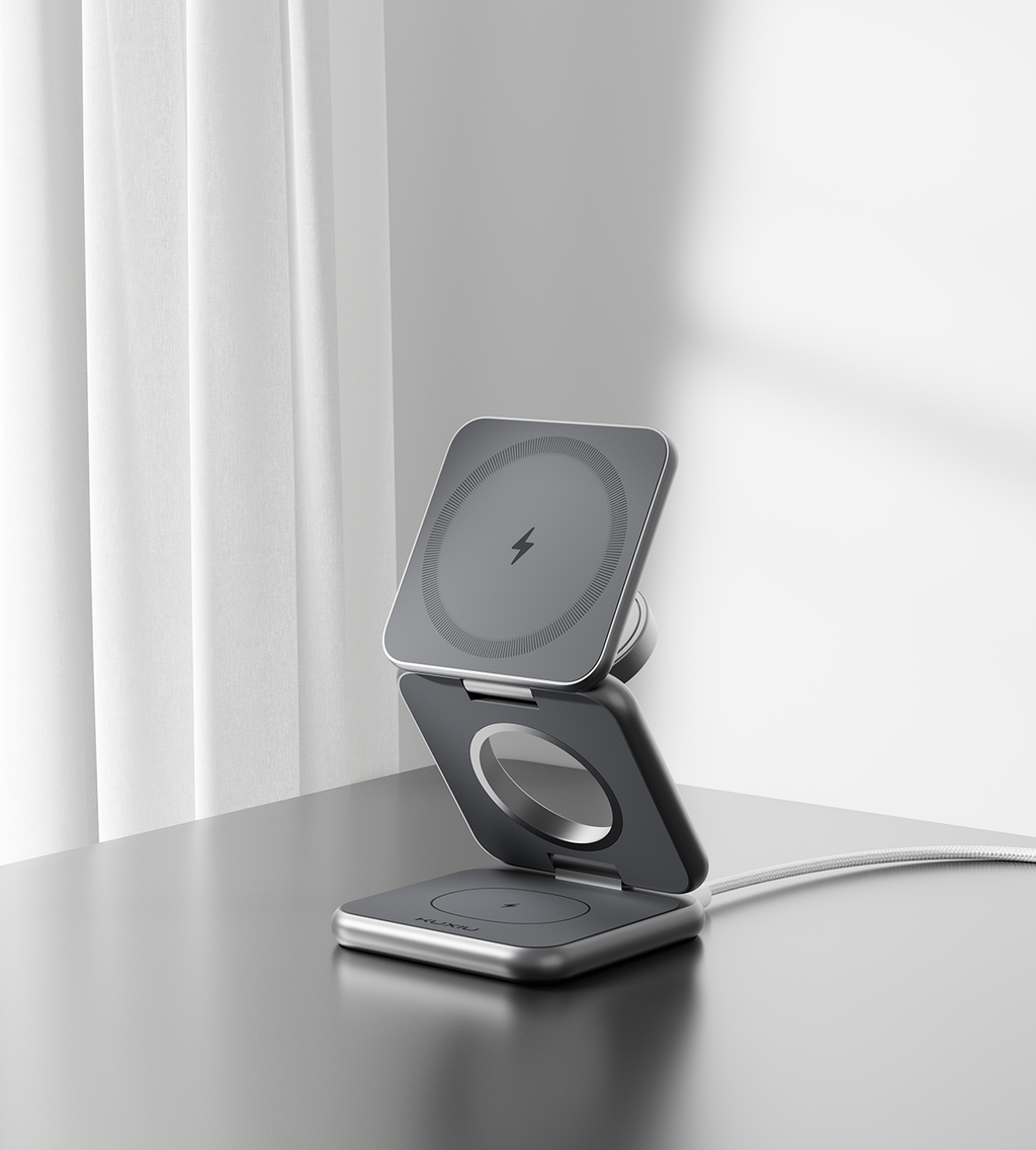 KUXIU X40G 3-in-1 Foldable Charging Stand for Google Devices