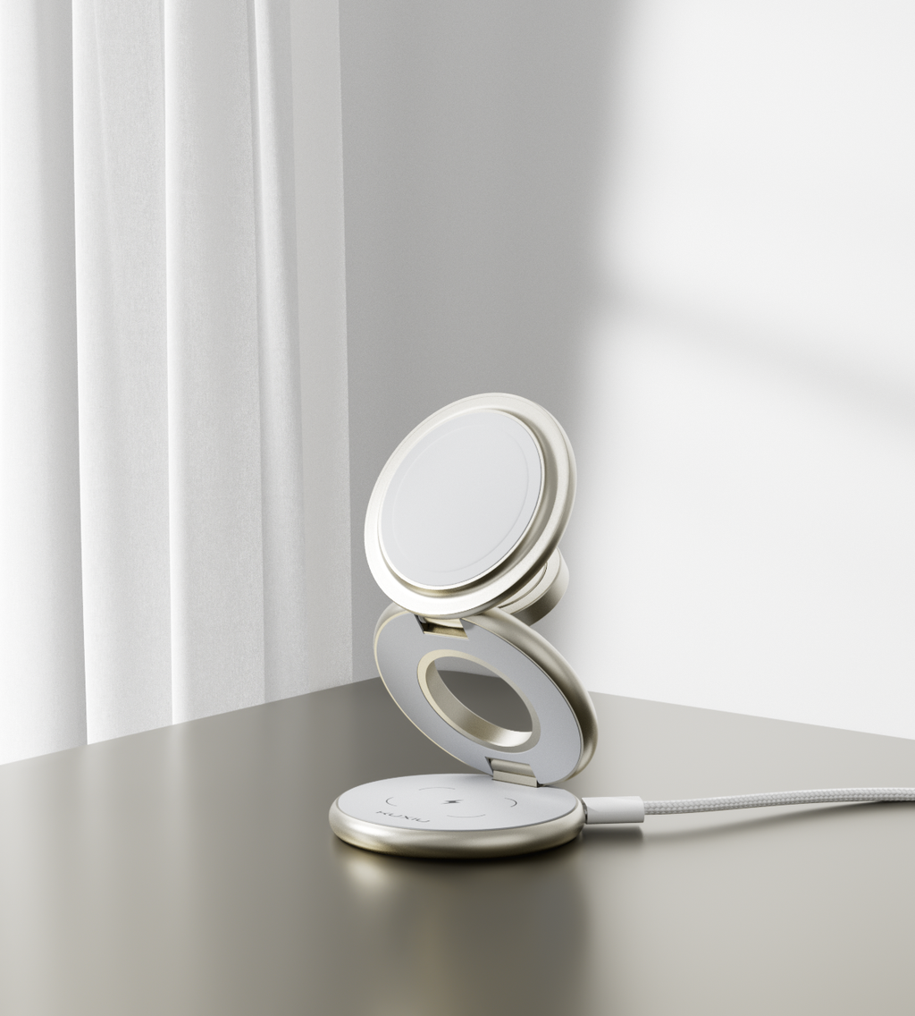 KUXIU X63 3-In-1 MagSafe Foldable Magnetic Wireless Charging Station