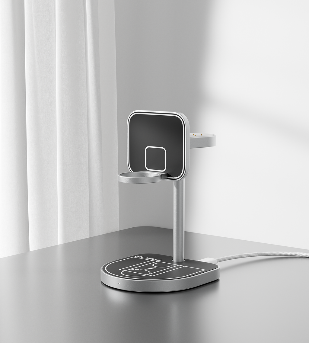 KUXIU 3-Point Power Creative 3-in-1 MagSafe Charging Stand for Google Devices