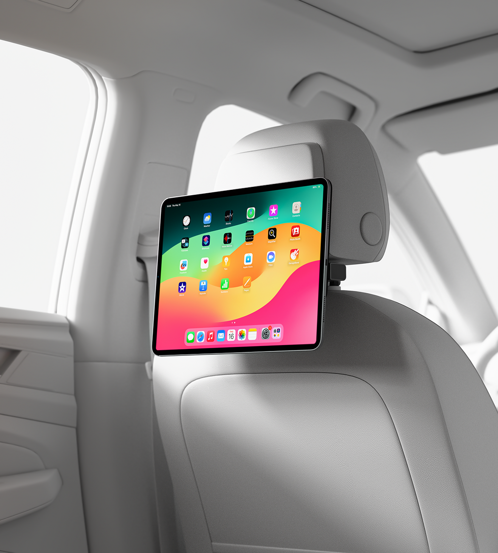 KUXIU X97 Pro MAX Magnetic iPad Mount with Charging for Car Headrest and Air Vent
