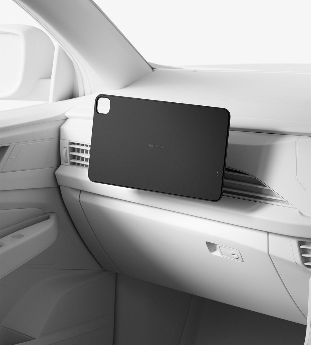 KUXIU X97 Pro MAX Magnetic iPad Mount with Charging for Car Headrest and Air Vent