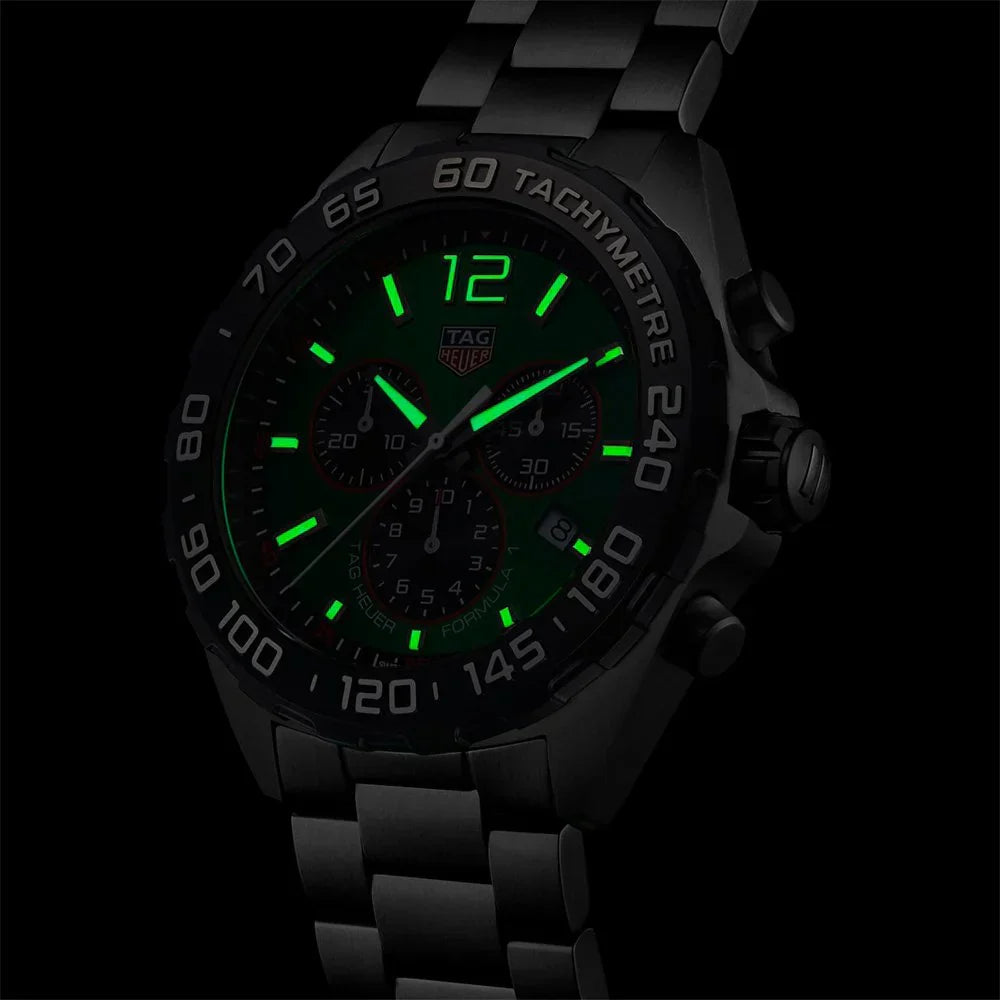 Tag Heuer Formula 1 Chronograph Men's Green Watch