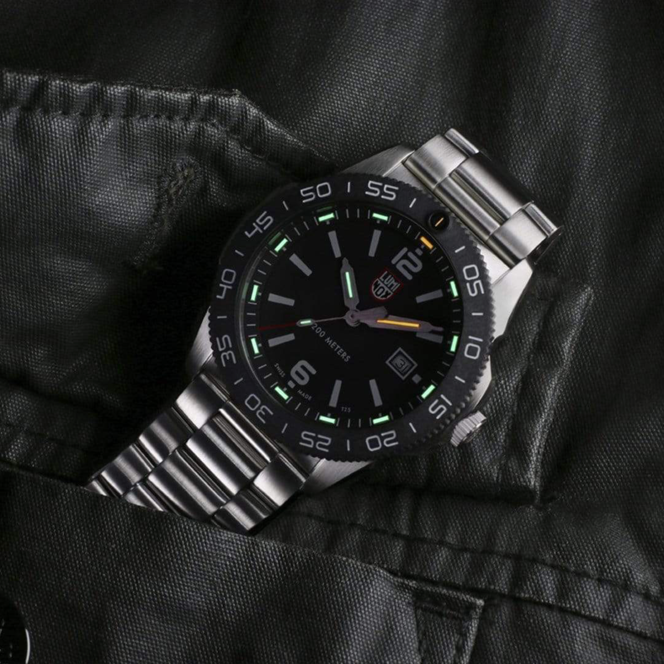 Luminox Pacific Diver 3120 Series Silver Men's Watch