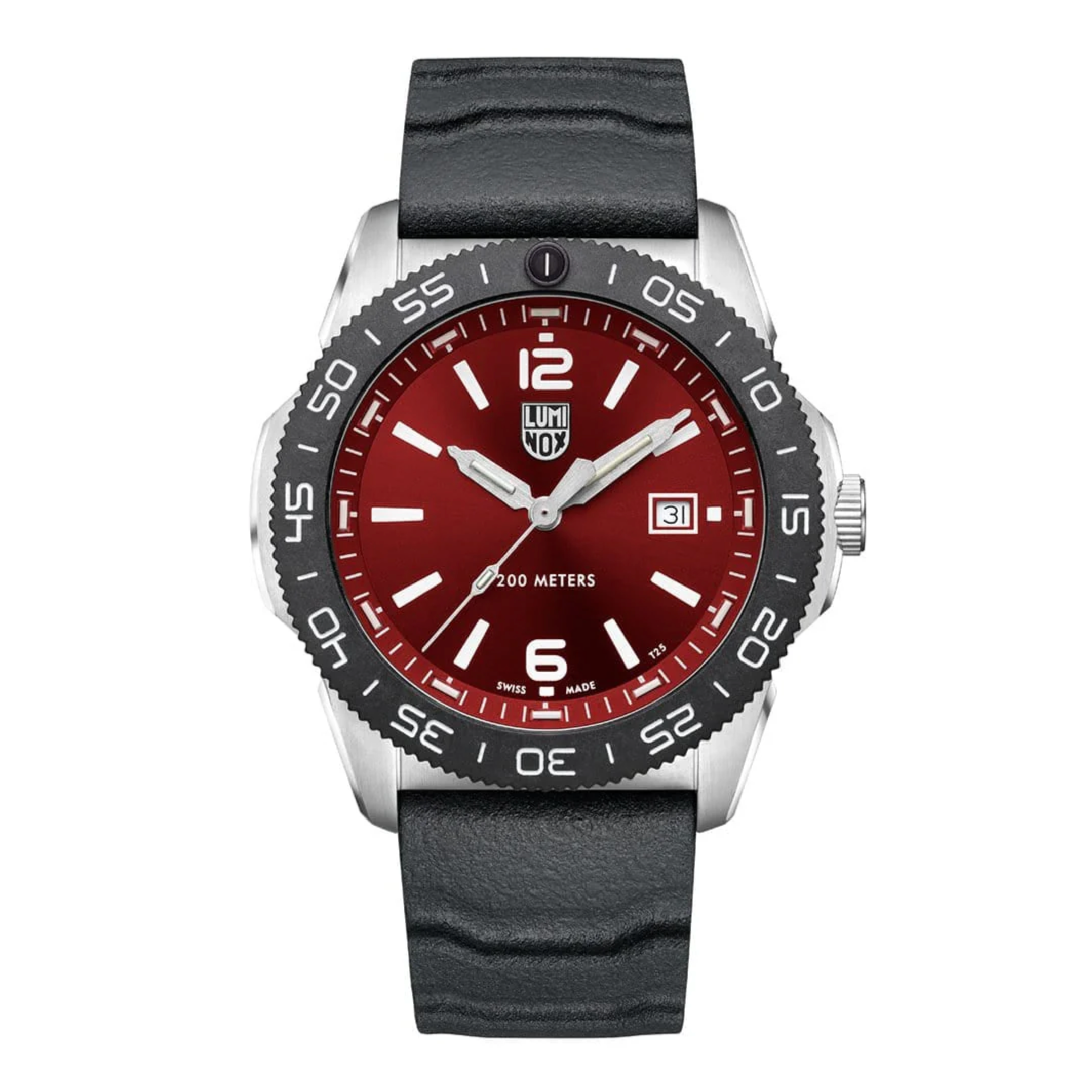 Luminox Pacific Diver 3120 Series Men's Red Watch