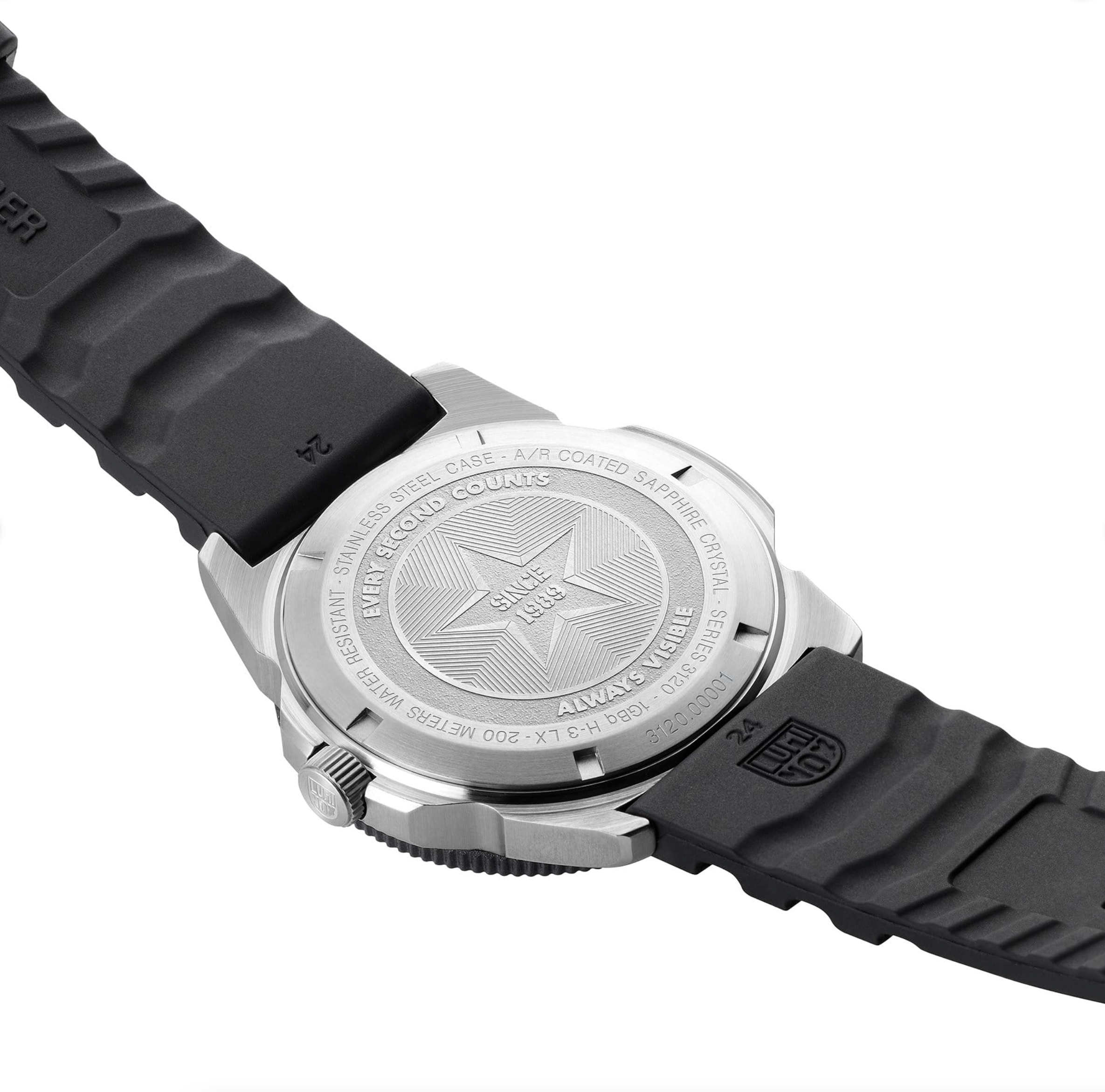 Luminox Pacific Diver 3120 Series Men's Red Watch
