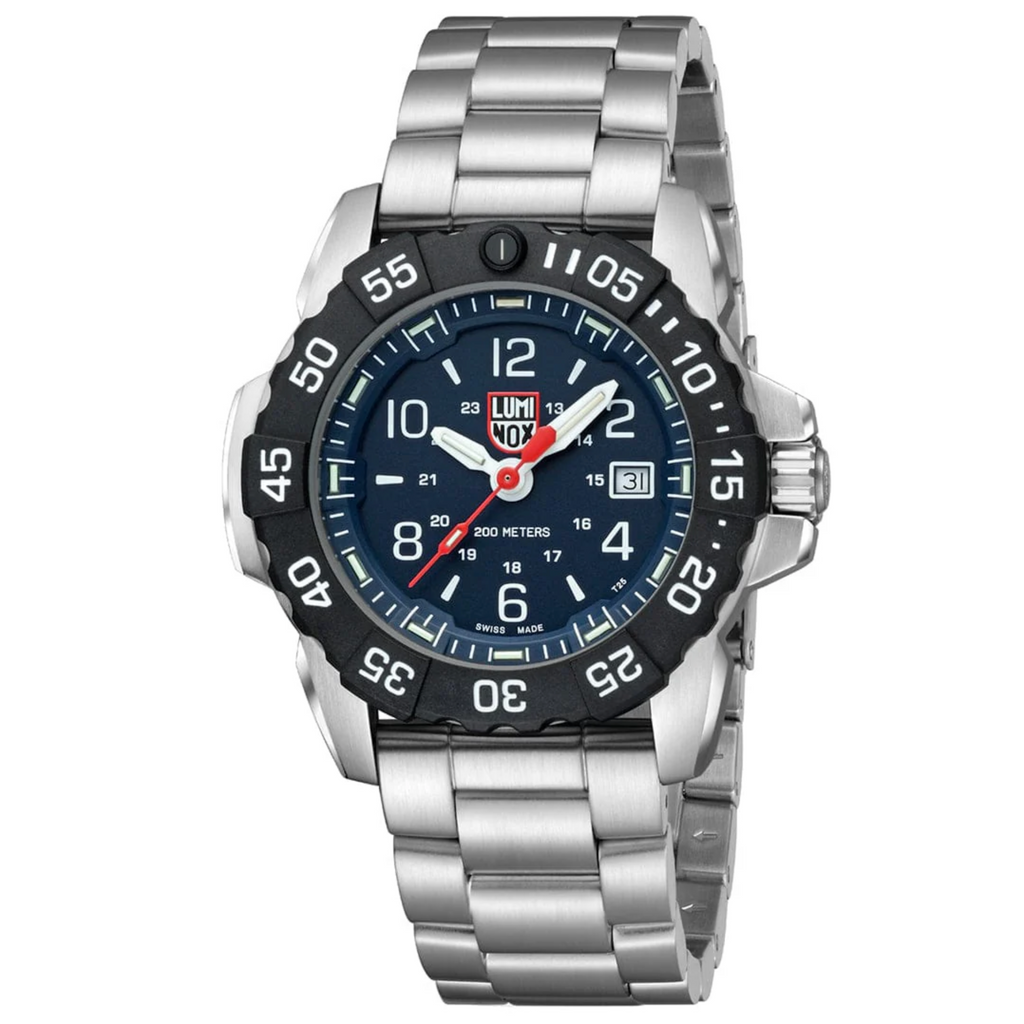 Luminox Navy SEAL 3250 Series Men's Blue Silver Watch