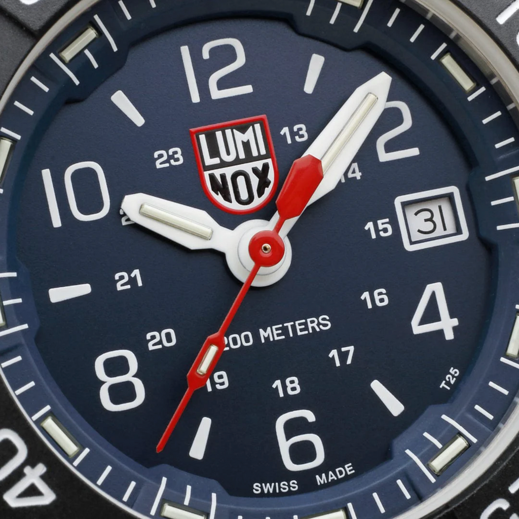 Luminox Navy SEAL 3250 Series Men's Blue Silver Watch