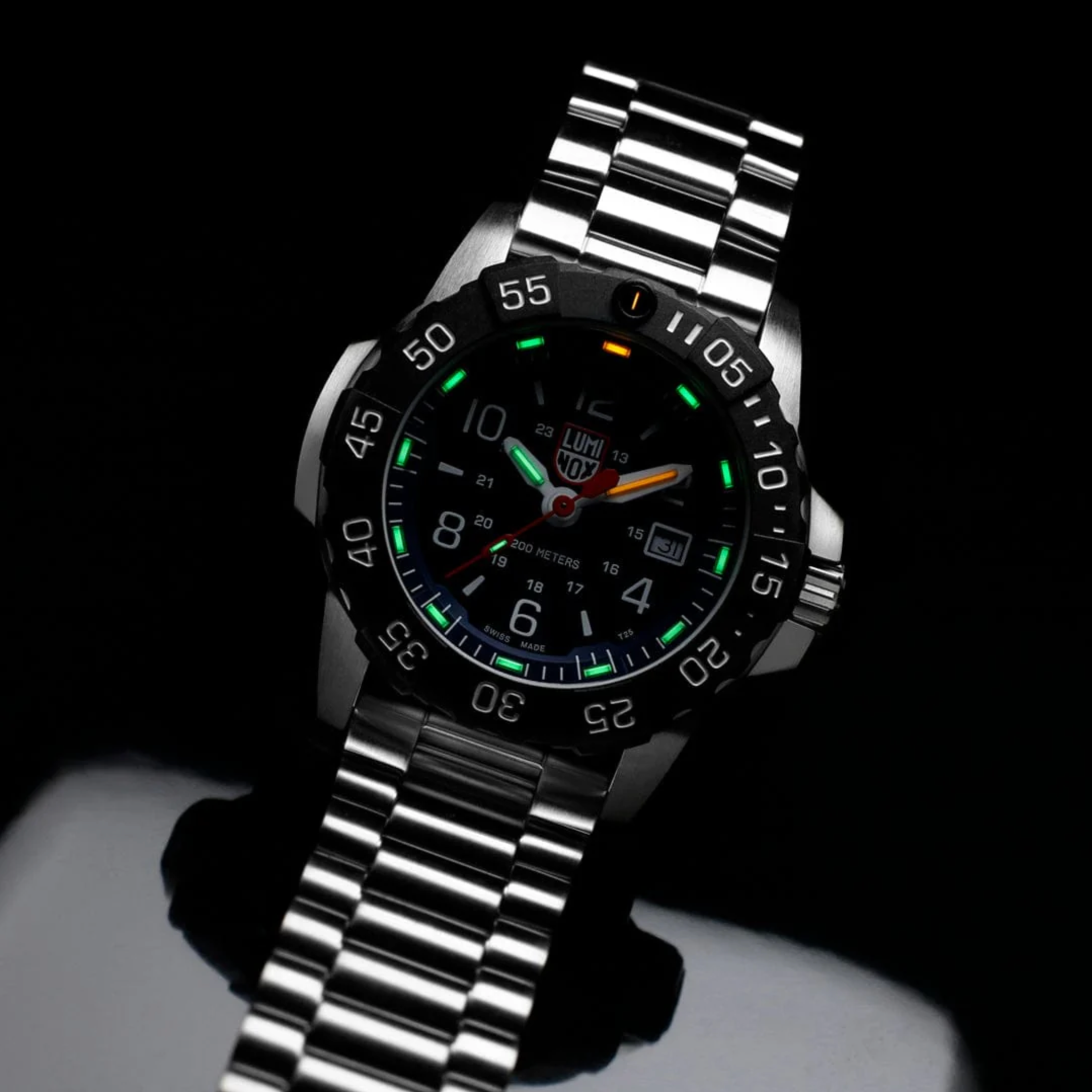 Luminox Navy SEAL 3250 Series Men's Blue Silver Watch