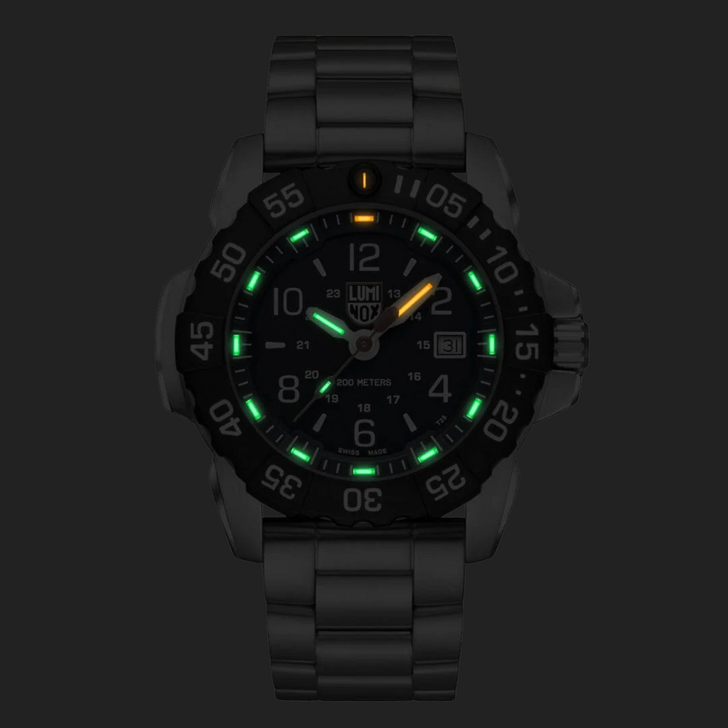 Luminox Navy SEAL 3250 Series Men's Blue Silver Watch