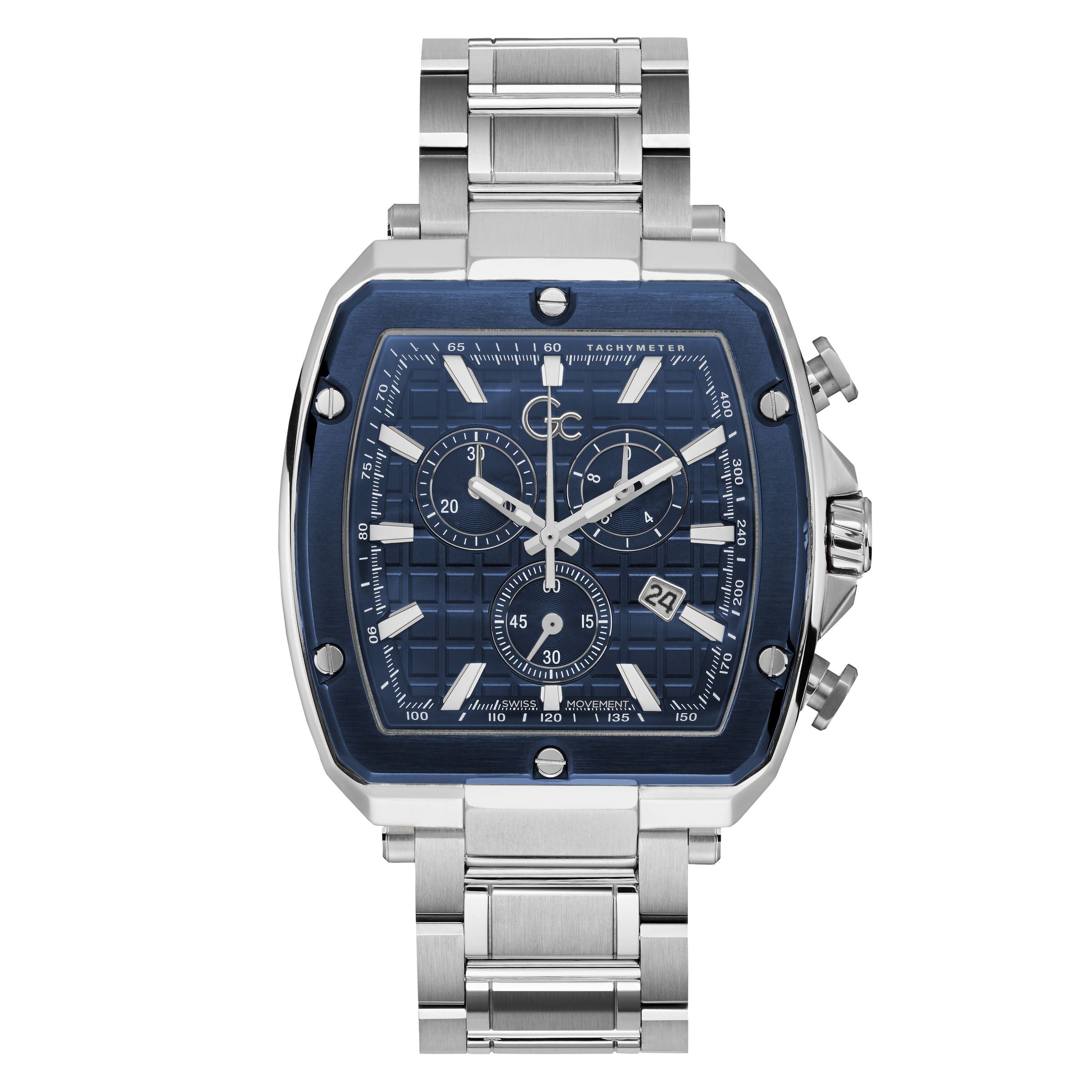 Gc Spirit Tonneau Men's Blue Watch