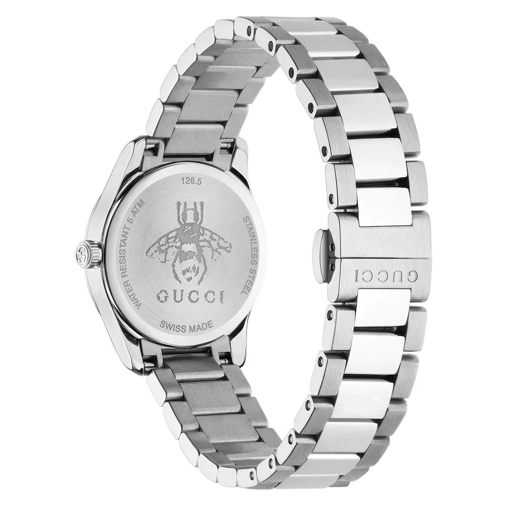 Gucci G-Timeless Ladies Silver Watch