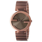 Gucci Watch Interlocking G Ladies 37mm Brown
