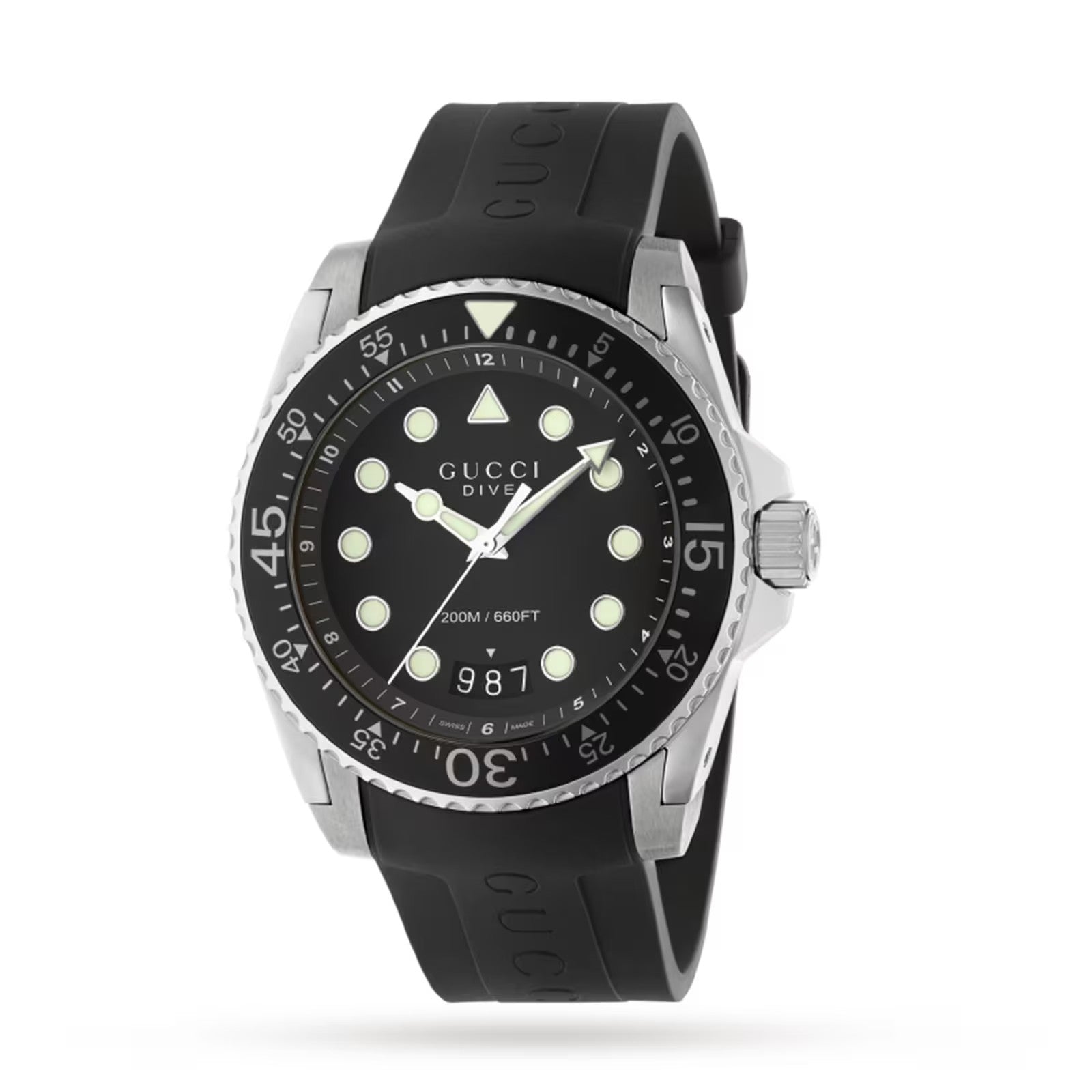 Gucci Dive Men's Black Watch
