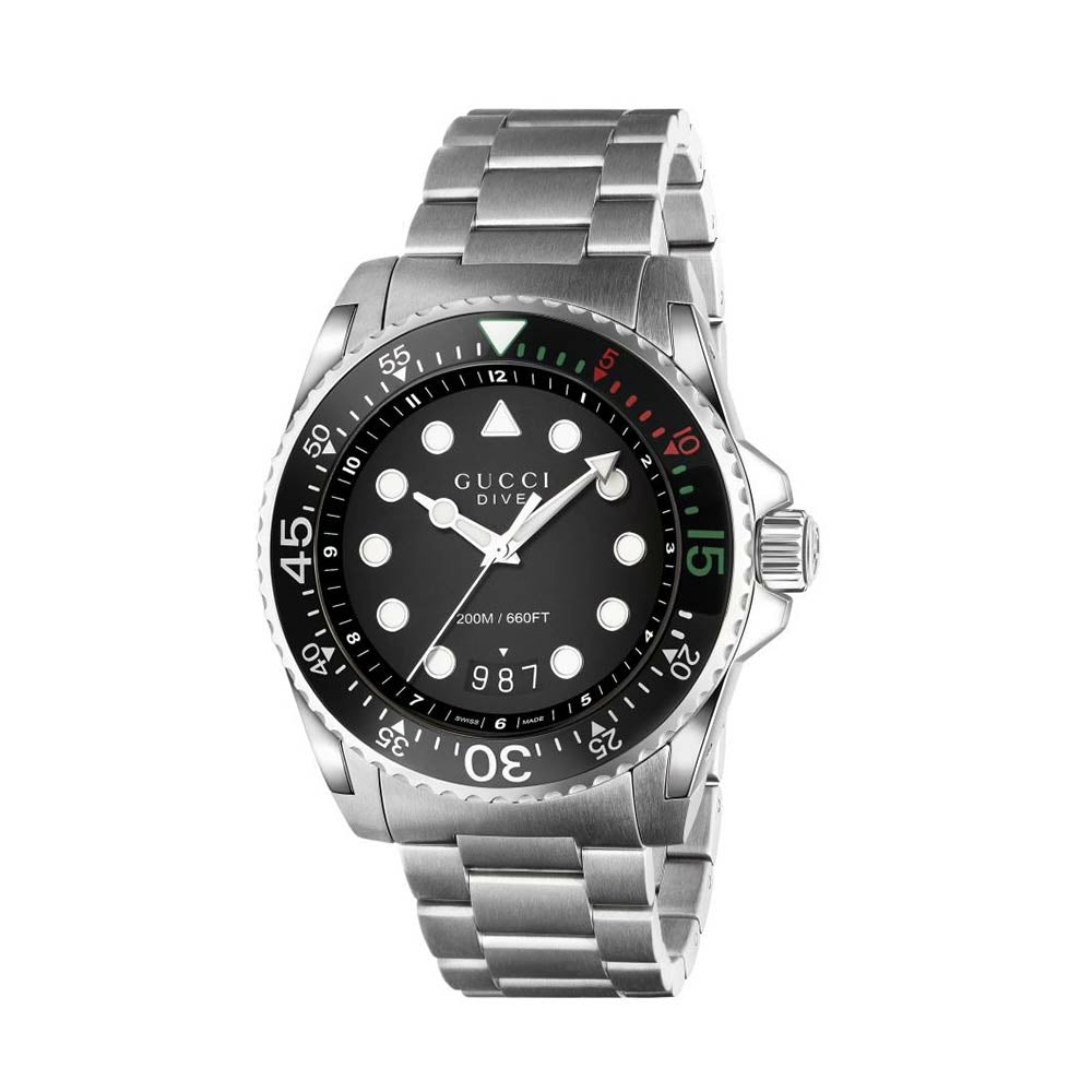Gucci Dive Men's Black Watch
