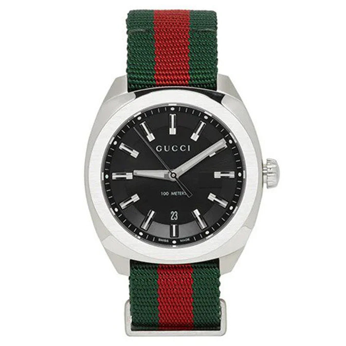 Gucci Men's Watch GG2570 Black Canvas