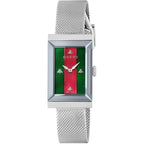 Gucci Ladies G-Frame Silver Watch
