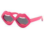 Yaz Bukey x Linda Farrow Pink Grey Sunglasses
