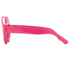 Yaz Bukey x Linda Farrow Pink Grey Sunglasses