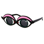 Yaz Bukey X Linda Farrow Black Pink Sunglasses