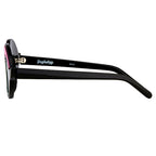 Yaz Bukey X Linda Farrow Black Pink Sunglasses