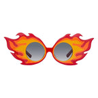 Yaz Bukey x Linda Farrow Red Yellow Sunglasses