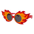 Yaz Bukey x Linda Farrow Red Yellow Sunglasses