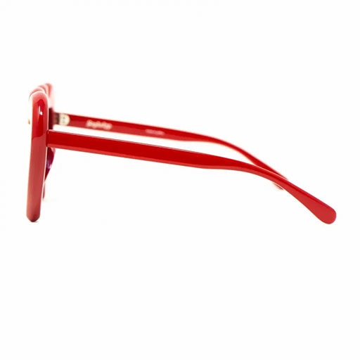 Yaz Bukey x Linda Farrow Red Mirrored Sunglasses