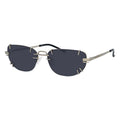 Y/Project x Linda Farrow Black Polarised Sunglasses